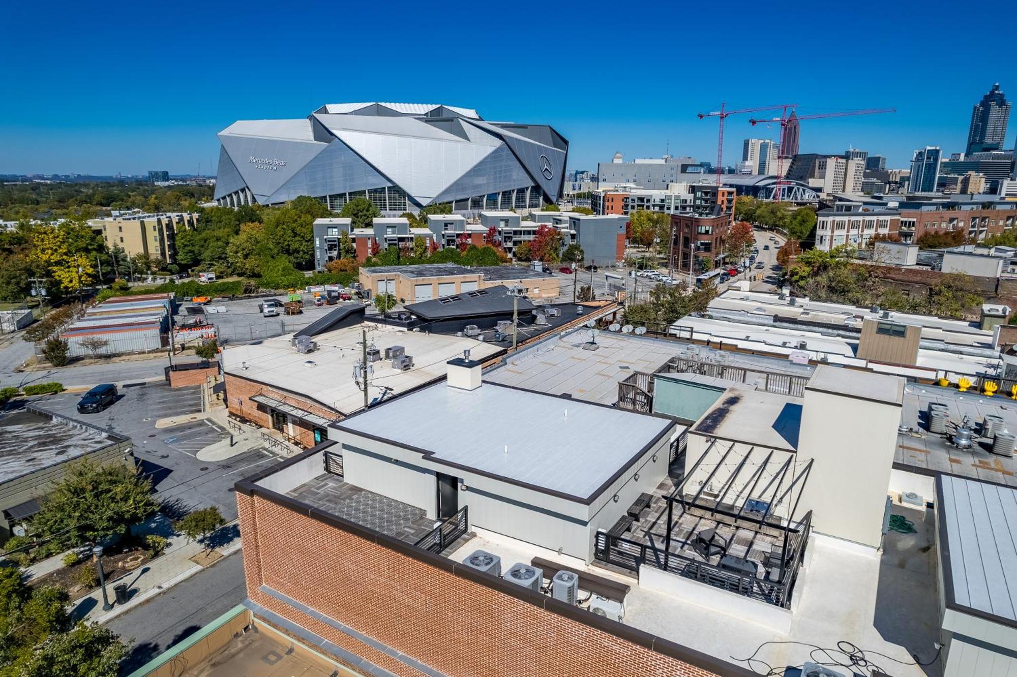 Penthouse Loft W Rooftop, Secure Parking Apartment Atlanta